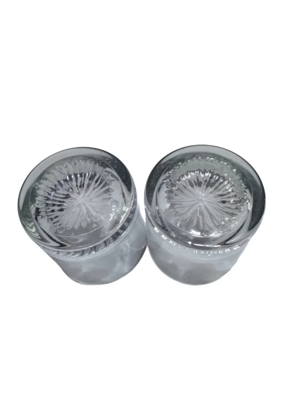 Chivas Regal 12 Year Old Whiskey Glass Set Of 2 Crystal Clear Heavy Base